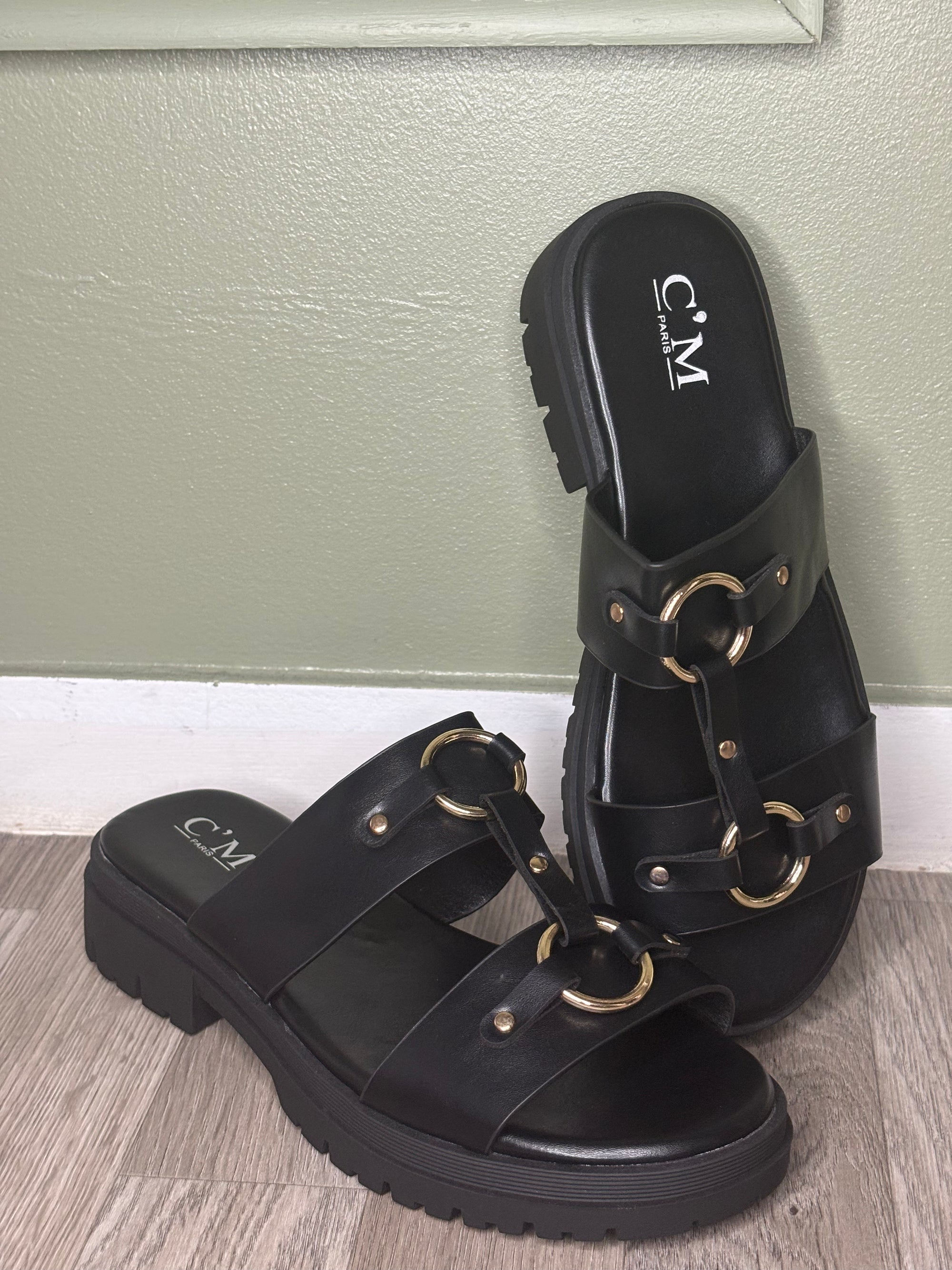 Mules noir