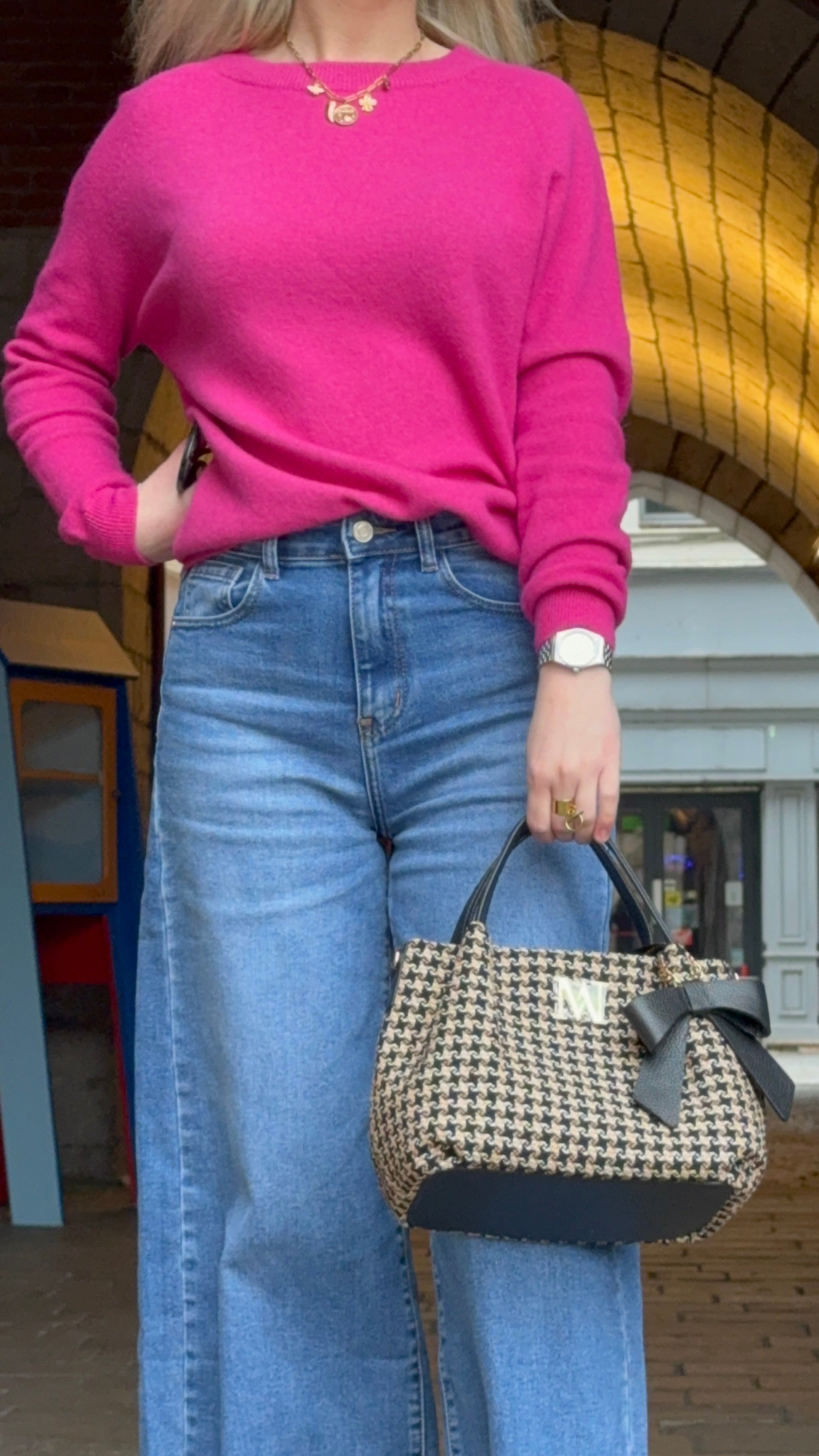 Jean large bleu 👖