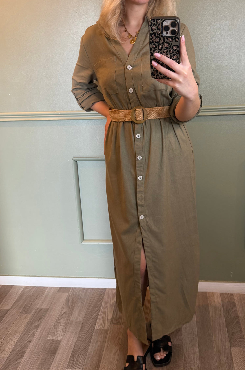Robe Sabrina 💚