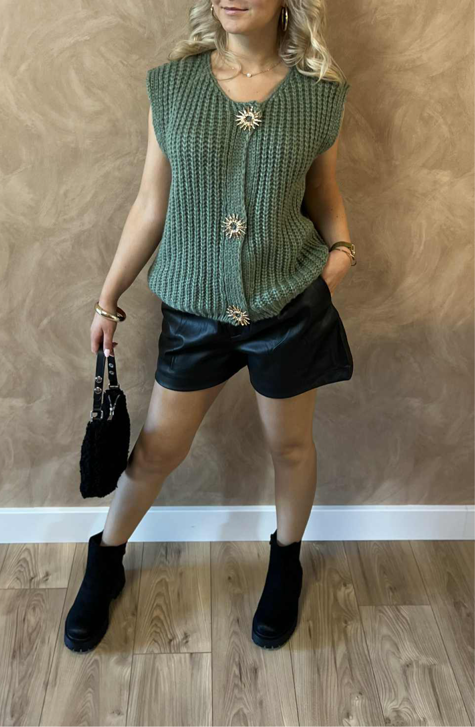 Pull sans manches