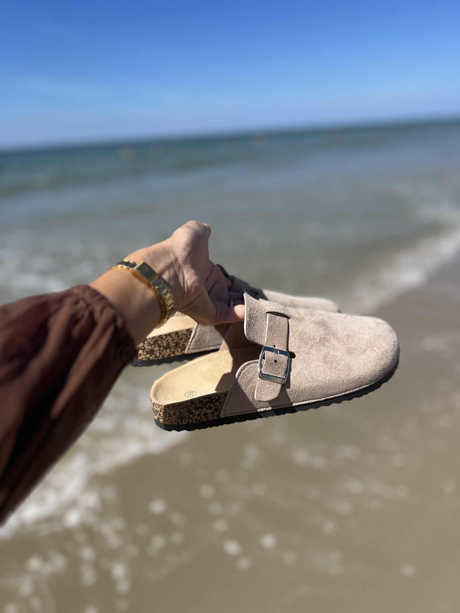 Mules beige
