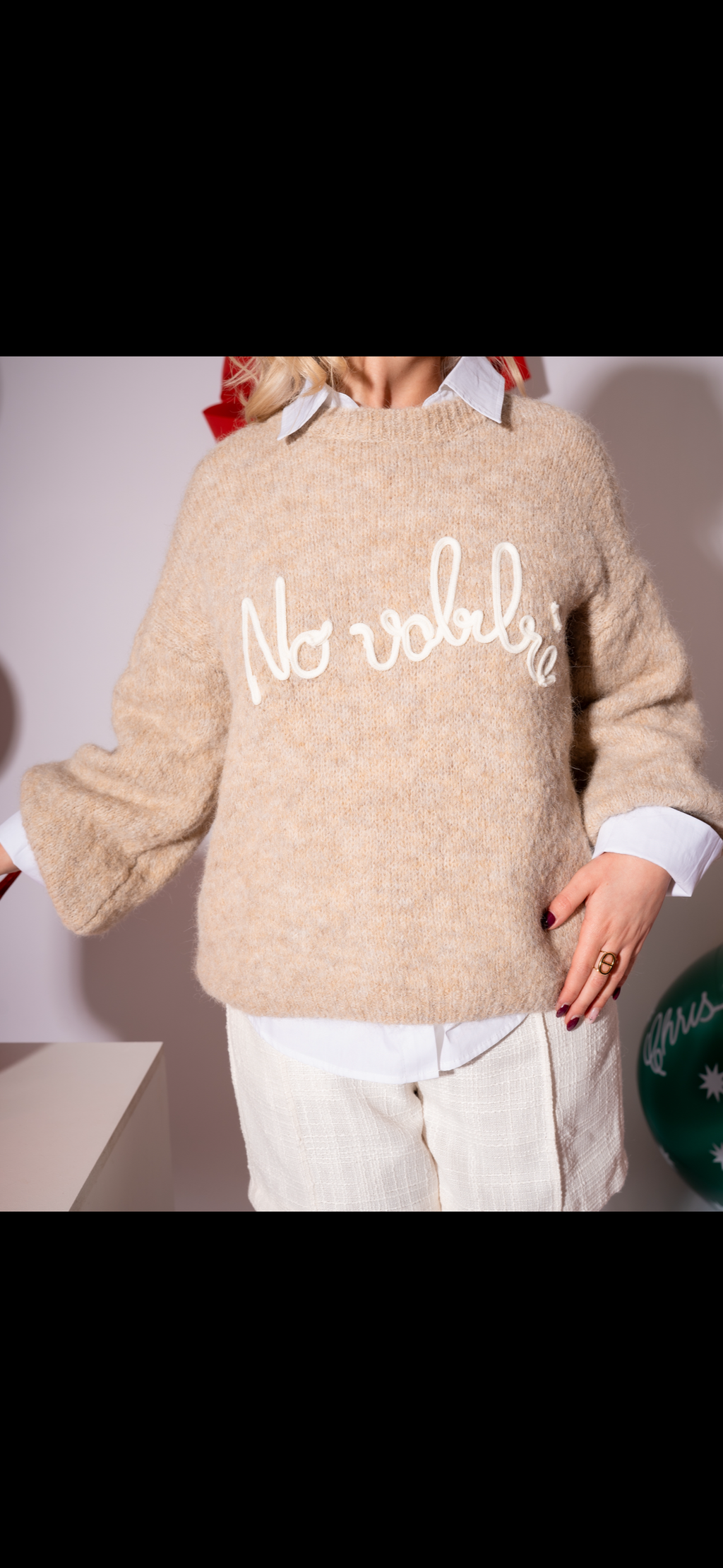 Pull longues manches