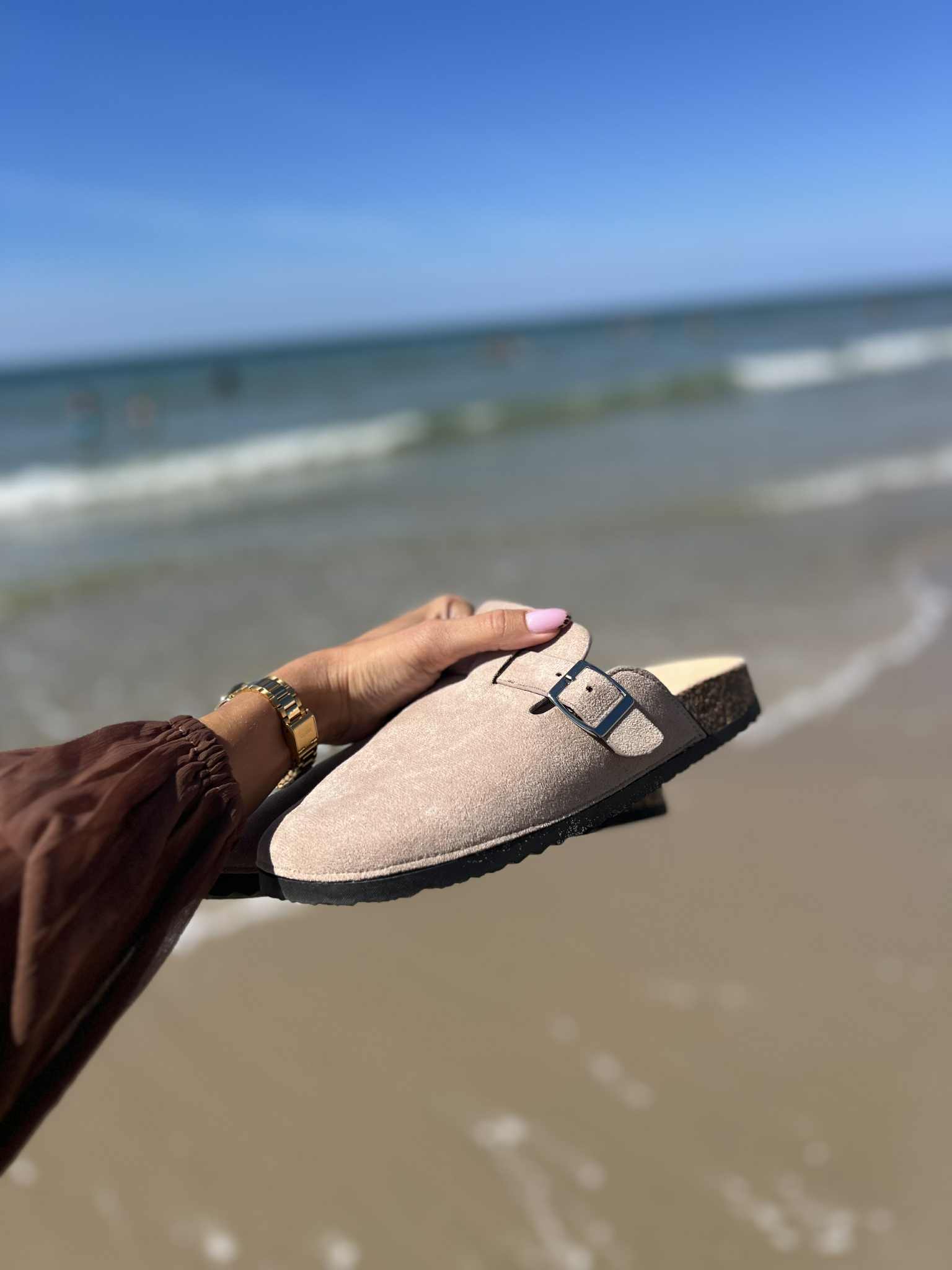 Mules beige