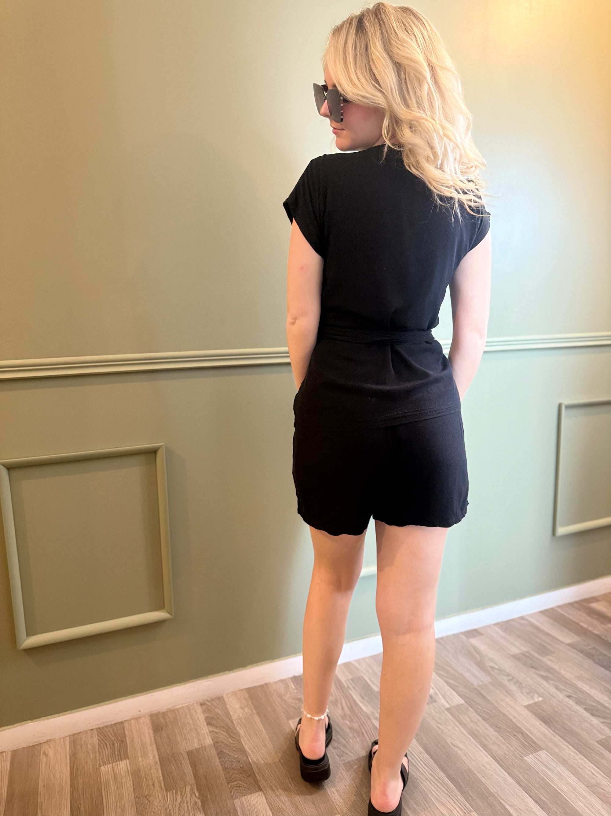 Ensemble 2 pièces noir